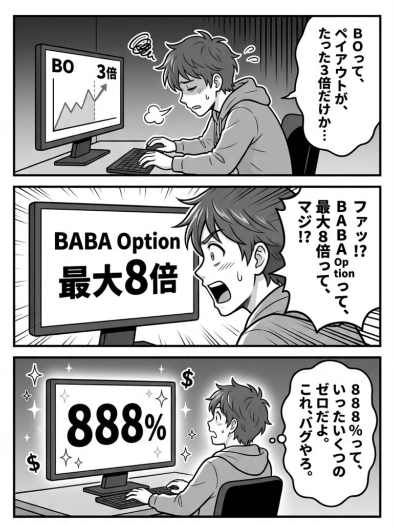 日本語のテキストで投資オプションと潜在的な高リターンを説明する。.
